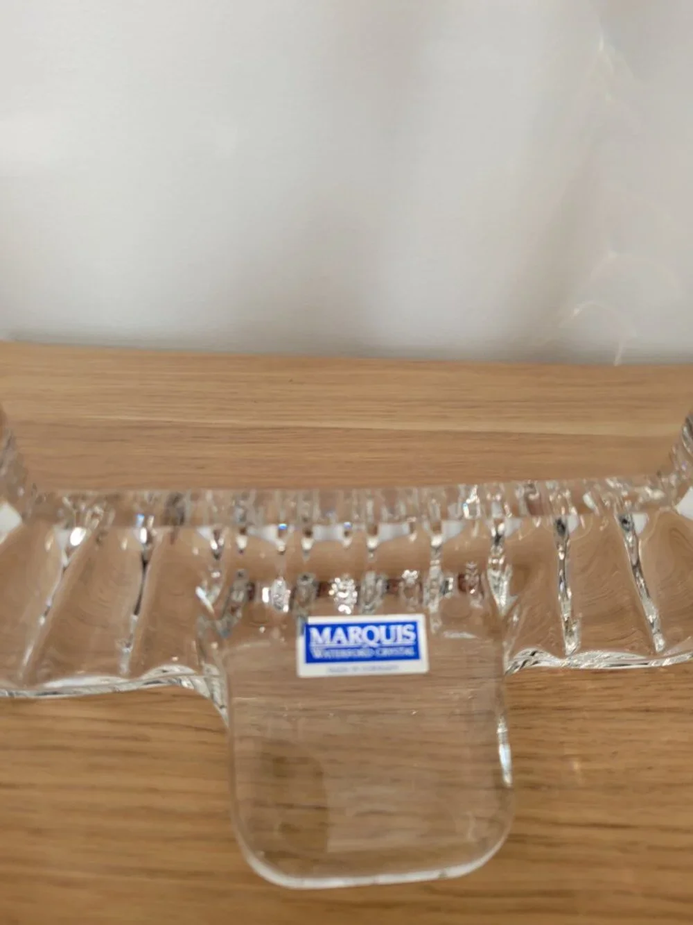 Waterford Marquis Easton Crystal Picture Frame 5 x 7 - Made in Germany - Vintage